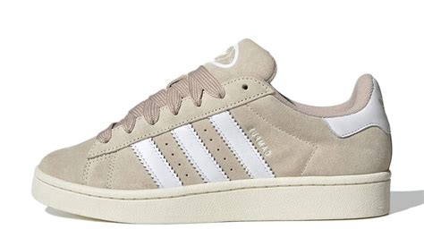 adidas campus beige met wit|adidas campus sandalen.